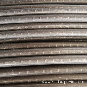 2-Sided 4-Sided 8mm Oval Indented PC Wire